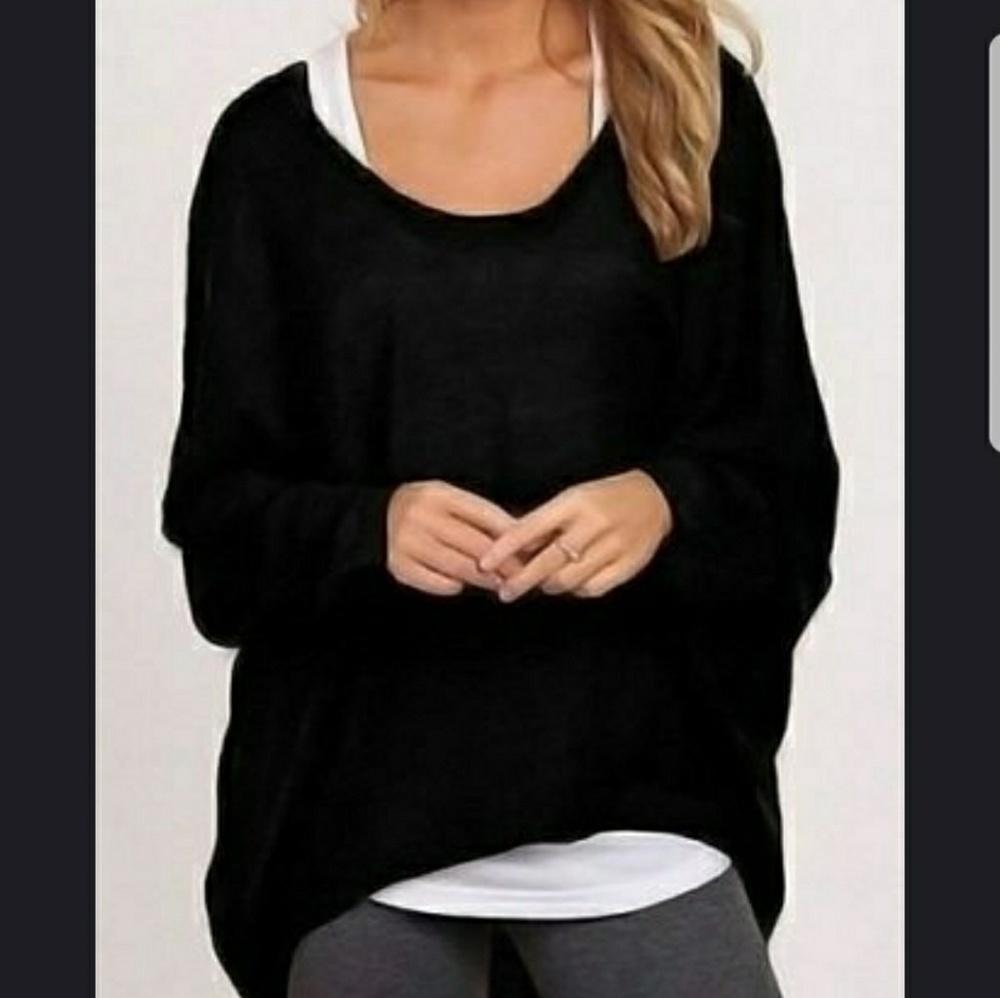 Slouch sweater